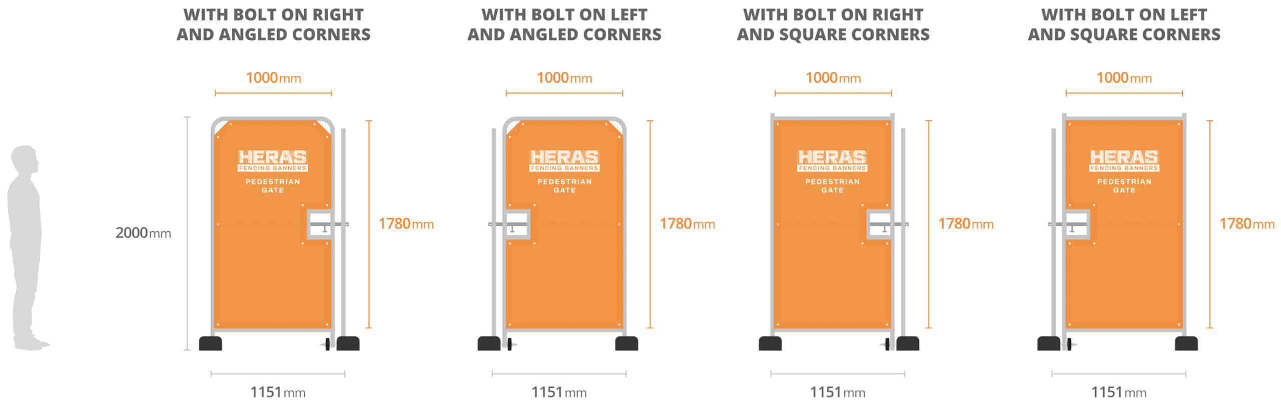 Pedestrian Gate Dimensions